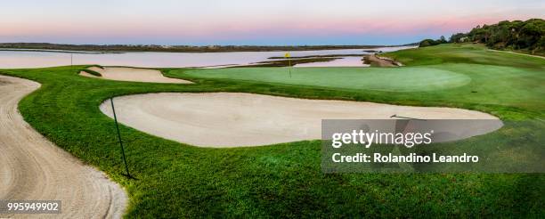 san lorenzo golf (quinta do lago, algarve, portugal) pano 1 - san leandro fotografías e imágenes de stock