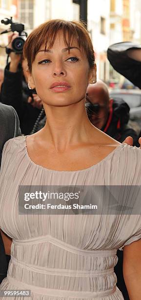 Natalie Imbruglia attends the wedding of David Walliams and Lara Stone at Claridge's Hotel on May 16, 2010 in London, England.