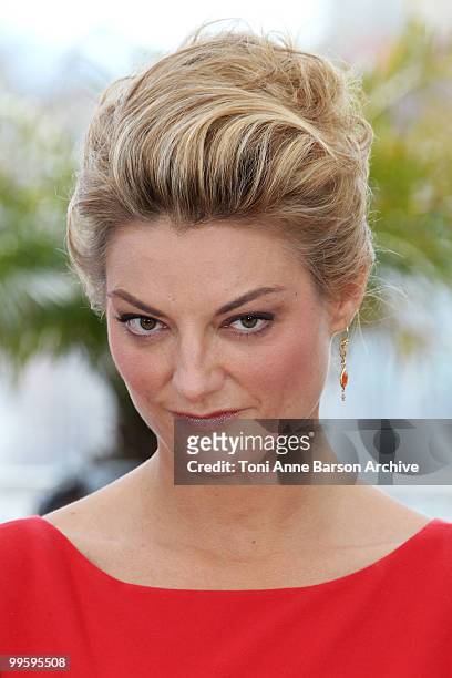 Director Lucy Walker attends the 'Countdown to Zero' Photo Call held at the Palais des Festivals during the 63rd Annual International Cannes Film...