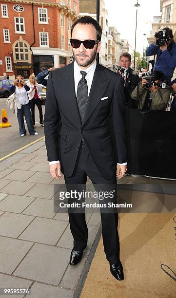 Tom Ford attends the wedding of David Walliams and Lara Stone at Claridge's Hotel on May 16, 2010 in London, England.