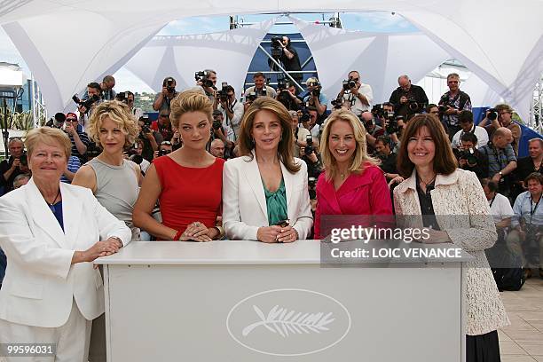 Former Norway's Prime Minister Dr Gro Bruntland, US actress Meg Ryan, British film-director Lucy Walker, Queen Noor of Jordan, former US C.I.A...