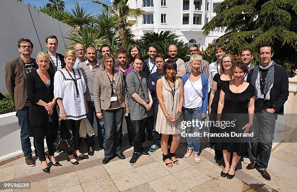 Producers Anneli Ahven of Estonia, Alvaro Alonso of Spain, Vladimir Anastasov of Macedonia, Simone Bachini of Italy, Pavel Bercik of Czech Republic,...