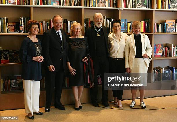 European commissioner for Culture, Greek Androulla Vassiliou, French Culture Minister Frederic Mitterand ,Suzie Haneke, Michael Haneke. Actress...