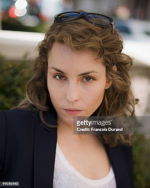 Swedish actress Noomi Rapace poses for a portrait session during the 63rd Annual Cannes Film Festival at Carlton Terrace on May 16, 2010 in Cannes,...