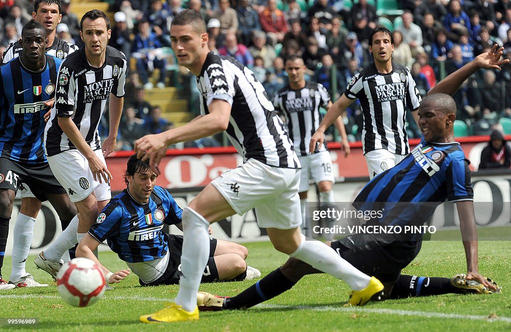 Inter Milan's Cameroonian forward Samuel