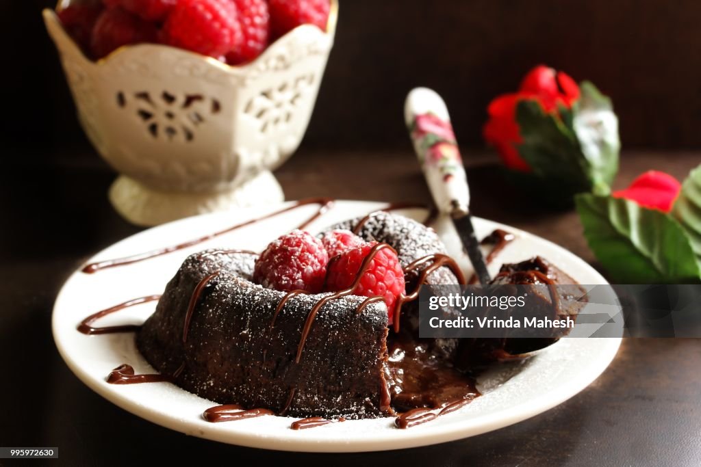 Molten lava cake / Chocolate lava cake
