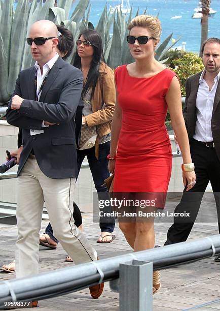 Lucy Walker attends the 'Countdown to Zero' Photo Call held at the Palais des Festivals during the 63rd Annual International Cannes Film Festival on...