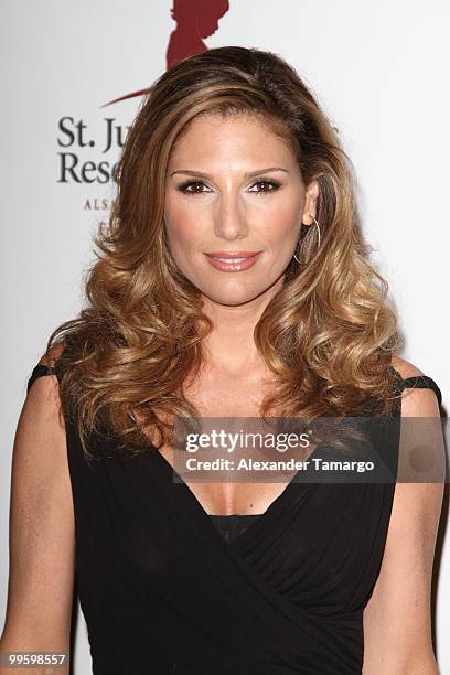 Daisy Fuentes arrives at 8th annual FedEx and St. Jude Angels and Stars Gala at InterContinental Hotel on May 15, 2010 in Miami, Florida.