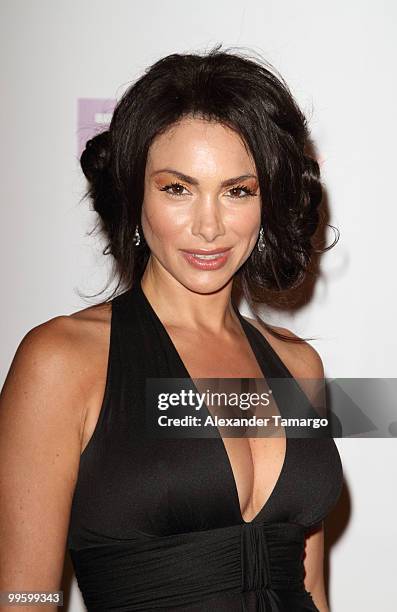 Actress Patricia de Leon arrives at 8th annual FedEx and St. Jude Angels and Stars Gala at InterContinental Hotel on May 15, 2010 in Miami, Florida.