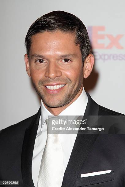Television personality Rodner Figueroa arrives at 8th annual FedEx and St. Jude Angels and Stars Gala at InterContinental Hotel on May 15, 2010 in...