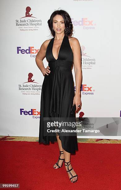 Actress Patricia de Leon arrives at 8th annual FedEx and St. Jude Angels and Stars Gala at InterContinental Hotel on May 15, 2010 in Miami, Florida.