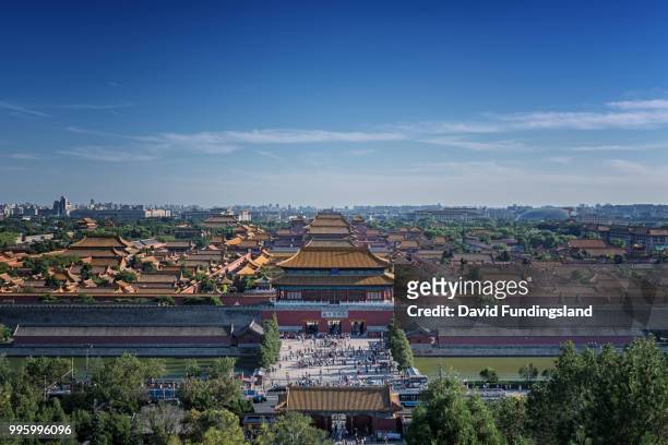 the forbidden city - forbidden city imagens e fotografias de stock