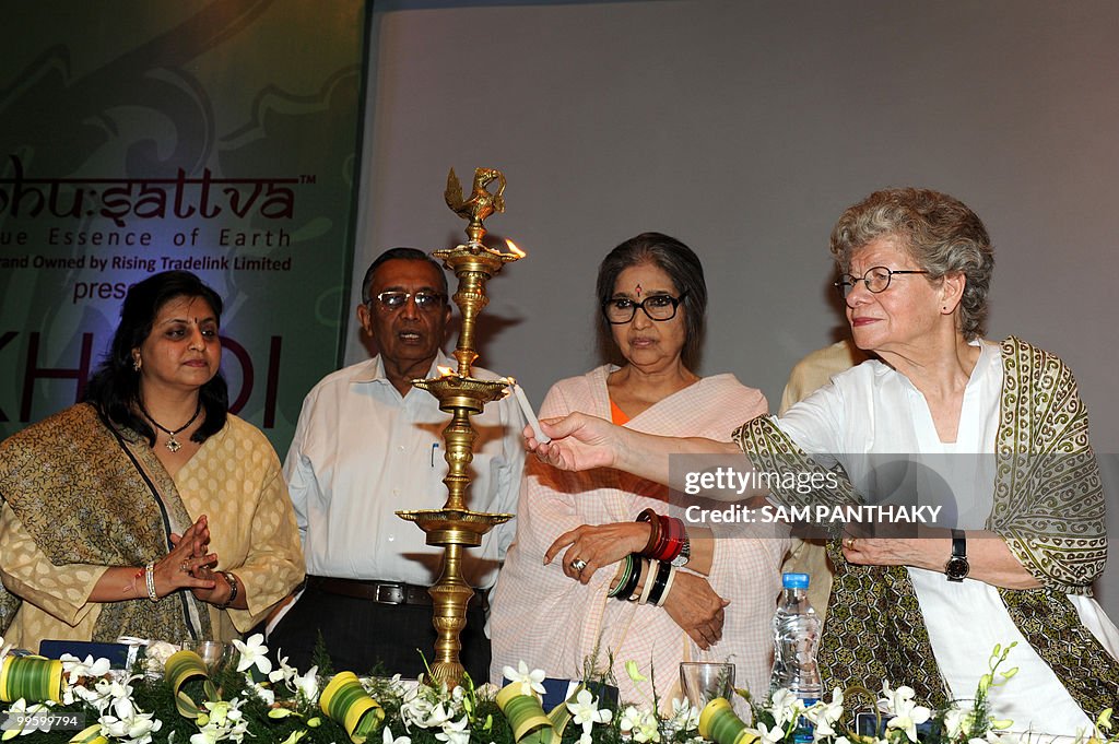 Granddaughter of Mahatma Gandhi and Vice