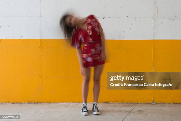 dance motion - tempio pausania foto e immagini stock