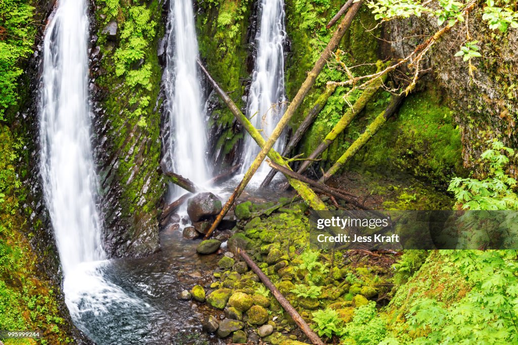 Triple Falls View in Oregon