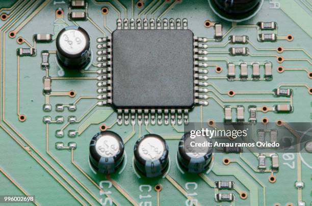microcontroller board - condenser stock pictures, royalty-free photos & images