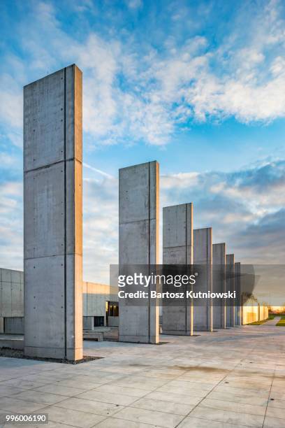 park technologiczny - art gallery exterior stock pictures, royalty-free photos & images