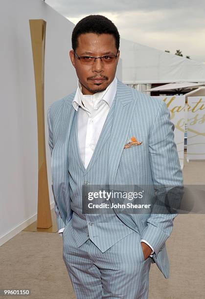 Actor Terrence Howard attends the Winnie Cocktail Party held at the Martini Terraza during the 63rd Annual International Cannes Film Festival on May...