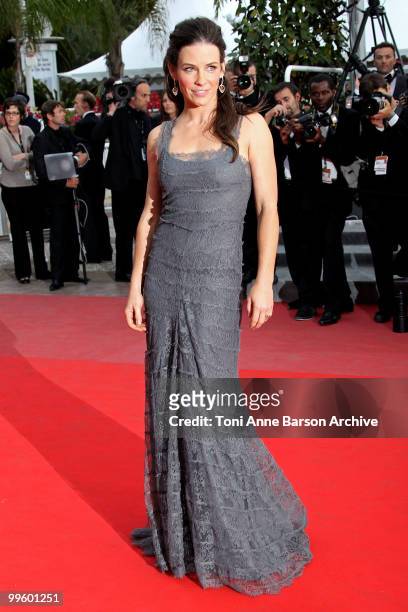 Actress Evangeline Lilly attends the 'The Princess of Montpensier' Premiere held at the Palais des Festivals during the 63rd Annual International...