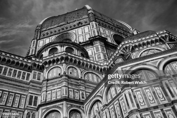 cathedral di santa maria del fiore - fiore stock pictures, royalty-free photos & images