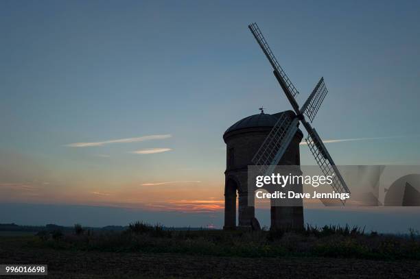 chesterton winmill sunset - chesterton stock pictures, royalty-free photos & images