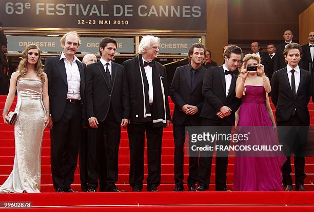 French actor Michel Vuillermoz, French actor Raphael Personnaz, French director Bertrand Tavernier, French actor Gaspard Ulliel, French actor...
