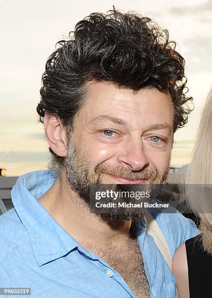 Actor Andy Serkis attends the British Film Institute Party at Palais Stefanie during the 63rd Annual Cannes Film Festival on May 16, 2010 in Cannes,...