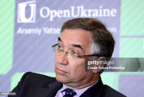 Ambassador Extraordinary and Plenipotentiary of Canada to Ukraine Roman Waschuk attends the Kyiv Security Forum Discussions: What to Expect from the...