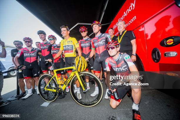 Greg Van Avermaett of team BMC during the stage 04 of the Tour de France 2018 on July 10, 2018 in Sarzeau, France.