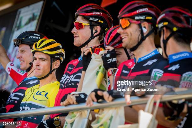 Greg Van Avermaett of team BMC during the stage 04 of the Tour de France 2018 on July 10, 2018 in Sarzeau, France.