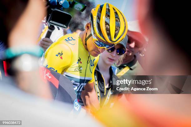 Greg Van Avermaett of team BMC during the stage 04 of the Tour de France 2018 on July 10, 2018 in Sarzeau, France.