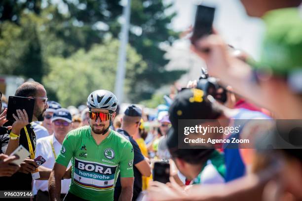 Peter Sagan of team BORA during the stage 04 of the Tour de France 2018 on July 10, 2018 in Sarzeau, France.