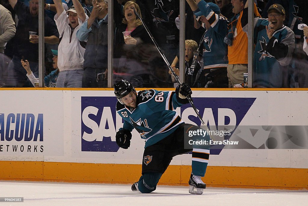 Chicago Blackhawks v San Jose Sharks - Game One