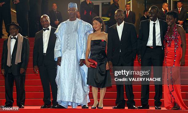 Actor Marius Yelolo, Cameroonian actor Emil Abossolo M'Bo, Chadian actor Youssouf Djaoro, actress Heling Li, Chadian director Mahamat-Saleh Haroun,...