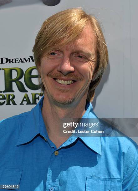 Executive producer Andrew Adamson arrives at the "Shrek Forever After" Los Angeles premiere held at Gibson Amphitheatre on May 16, 2010 in Universal...