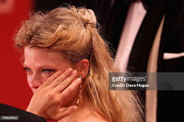 Melanie Thierry leaves "The Princess Of Montpensier" Premiere at the Palais des Festivals during the 63rd Annual Cannes Film Festival on May 16, 2010...