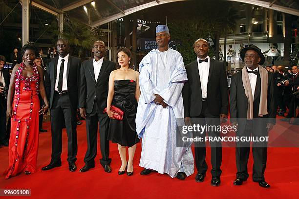 Malian actress Djeneba Kone, Malian actor Diouc Koma, Chadian director Mahamat-Saleh Haroun, actress Heling Li, Chadian actor Youssouf Djaoro,...