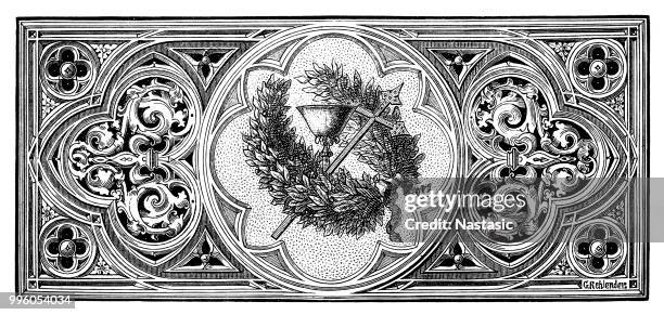 fourth period, the epoch of the holy alliance (1815-1830) - francis i holy roman emperor stock illustrations