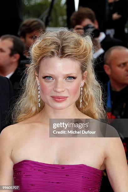 Melanie Thierry attends 'The Princess Of Montpensier' Premiere at the Palais des Festivals during the 63rd Annual Cannes Film Festival on May 16,...