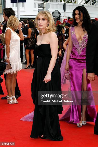 Lolita Chammah and Jovanka Sopalovic attend 'The Princess Of Montpensier' Premiere at the Palais des Festivals during the 63rd Annual Cannes Film...