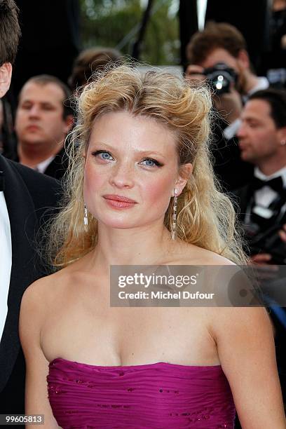 Melanie Thierry attends 'The Princess Of Montpensier' Premiere at the Palais des Festivals during the 63rd Annual Cannes Film Festival on May 16,...