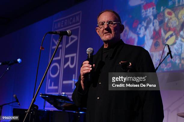 Barry Briskin attends benefit for The American Folk Art Museum at Espace on May 15, 2010 in New York City.