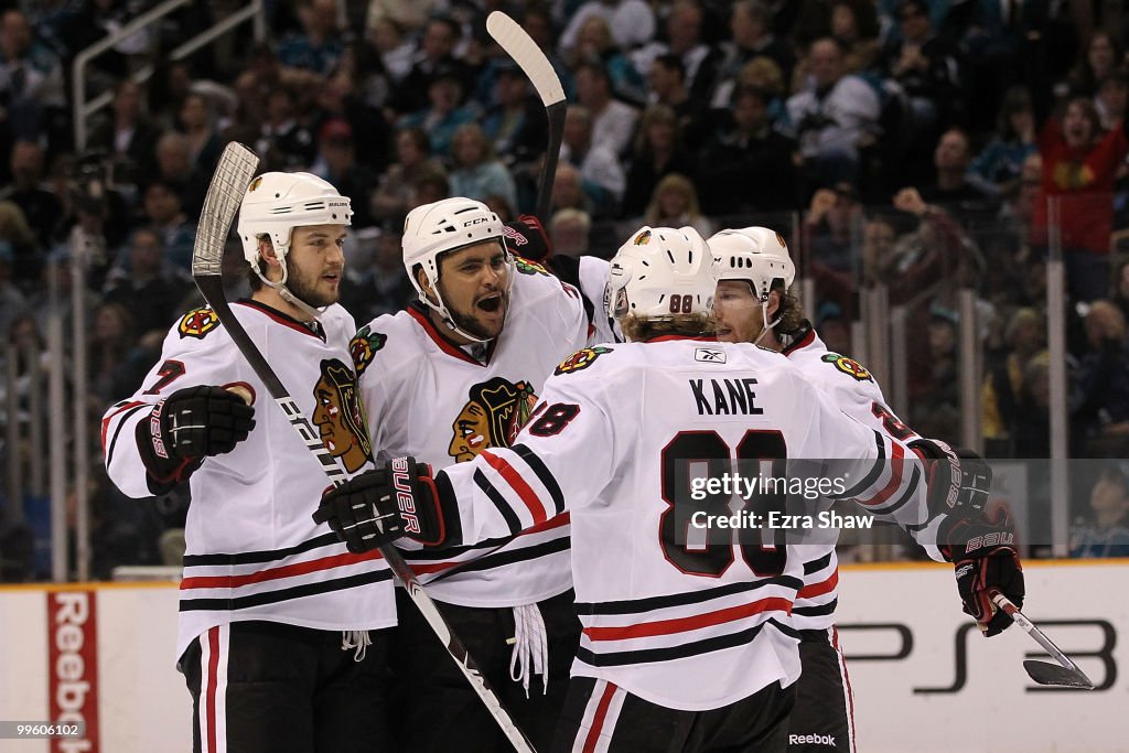 Chicago Blackhawks v San Jose Sharks - Game One