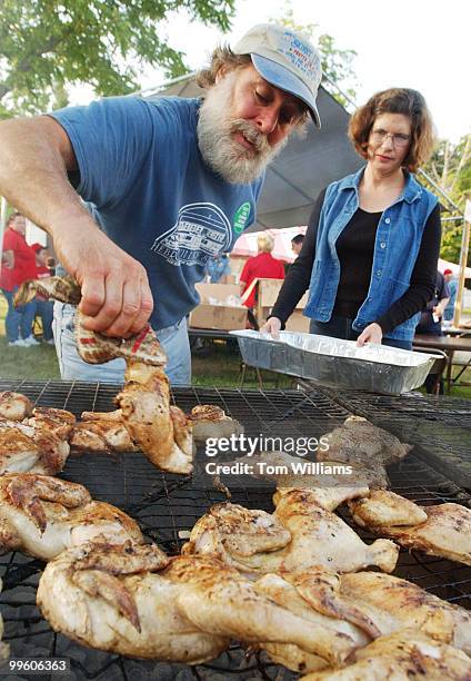 Mike Lemieux of Groton New Hampshire at the Hebron Old Home Day in Hebron, New Hampshire.