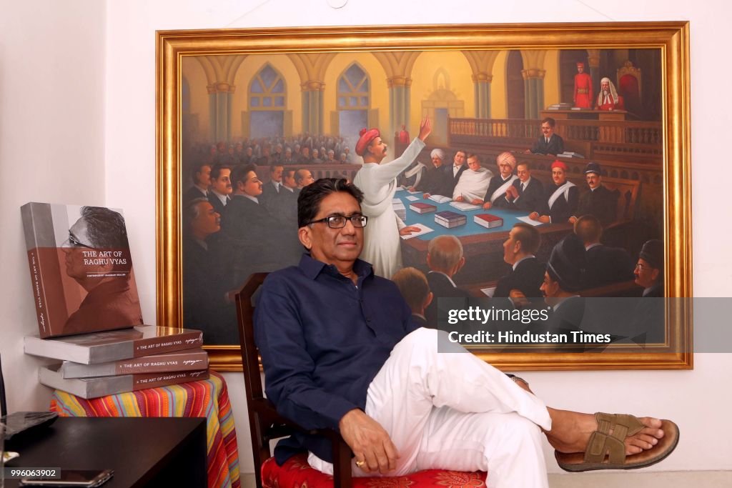 HT Exclusive: Profile Shoot Of Delhi-Based Artist Raghu Vyas