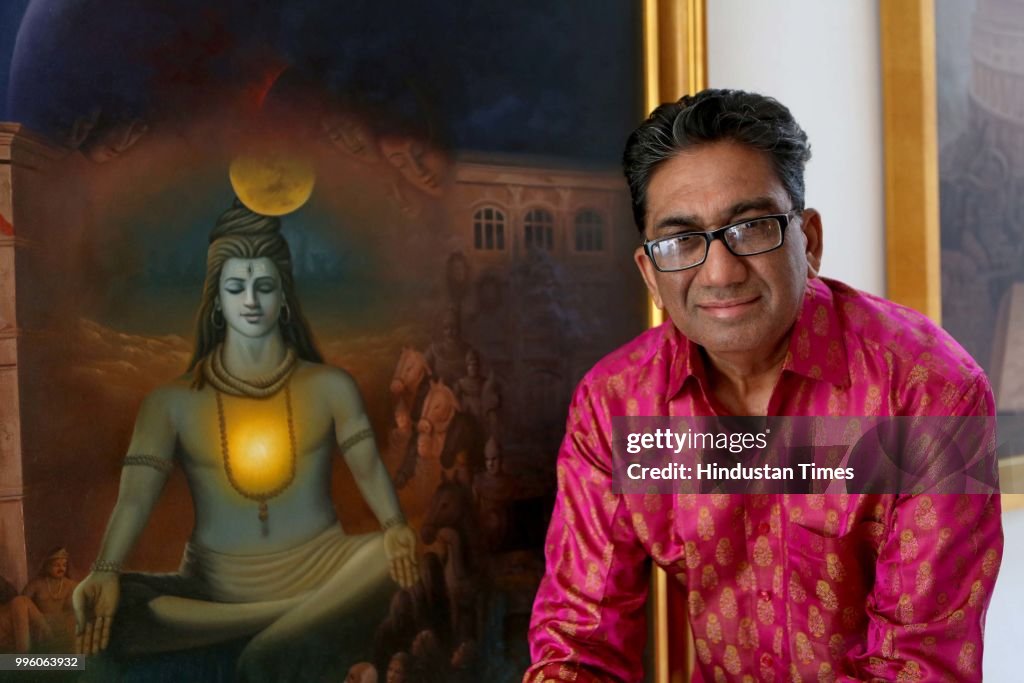 HT Exclusive: Profile Shoot Of Delhi-Based Artist Raghu Vyas