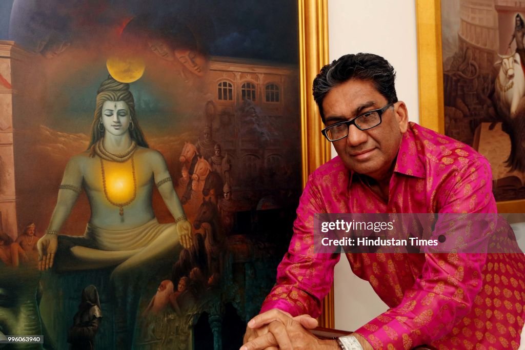 HT Exclusive: Profile Shoot Of Delhi-Based Artist Raghu Vyas