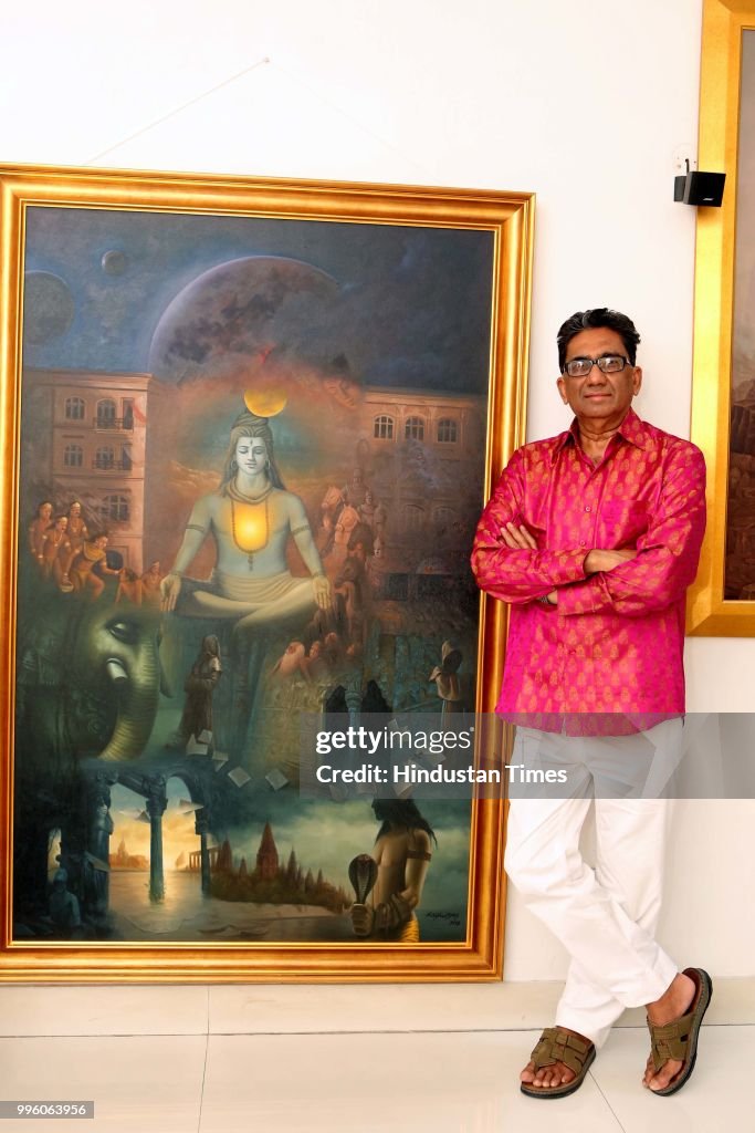 HT Exclusive: Profile Shoot Of Delhi-Based Artist Raghu Vyas