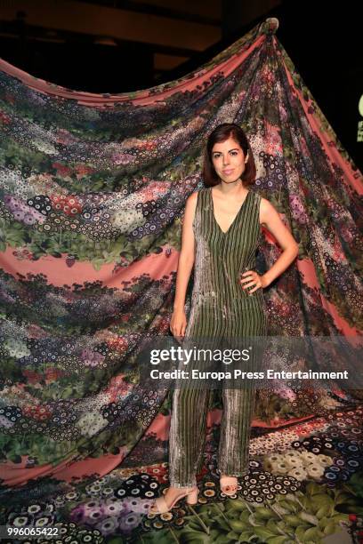 Alba Messa attends the Ailanto show at Mercedes Benz Fashion Week Madrid Spring/ Summer 2019 on July 11, 2018 in Madrid, Spain.