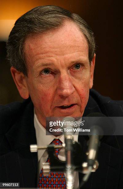 Michael Patterson, VP, J.P. Morgan Chase & Co., testifies at the Enron Permanent Investigations Subcommittee hearing, "Oversight of Investment Bank's...